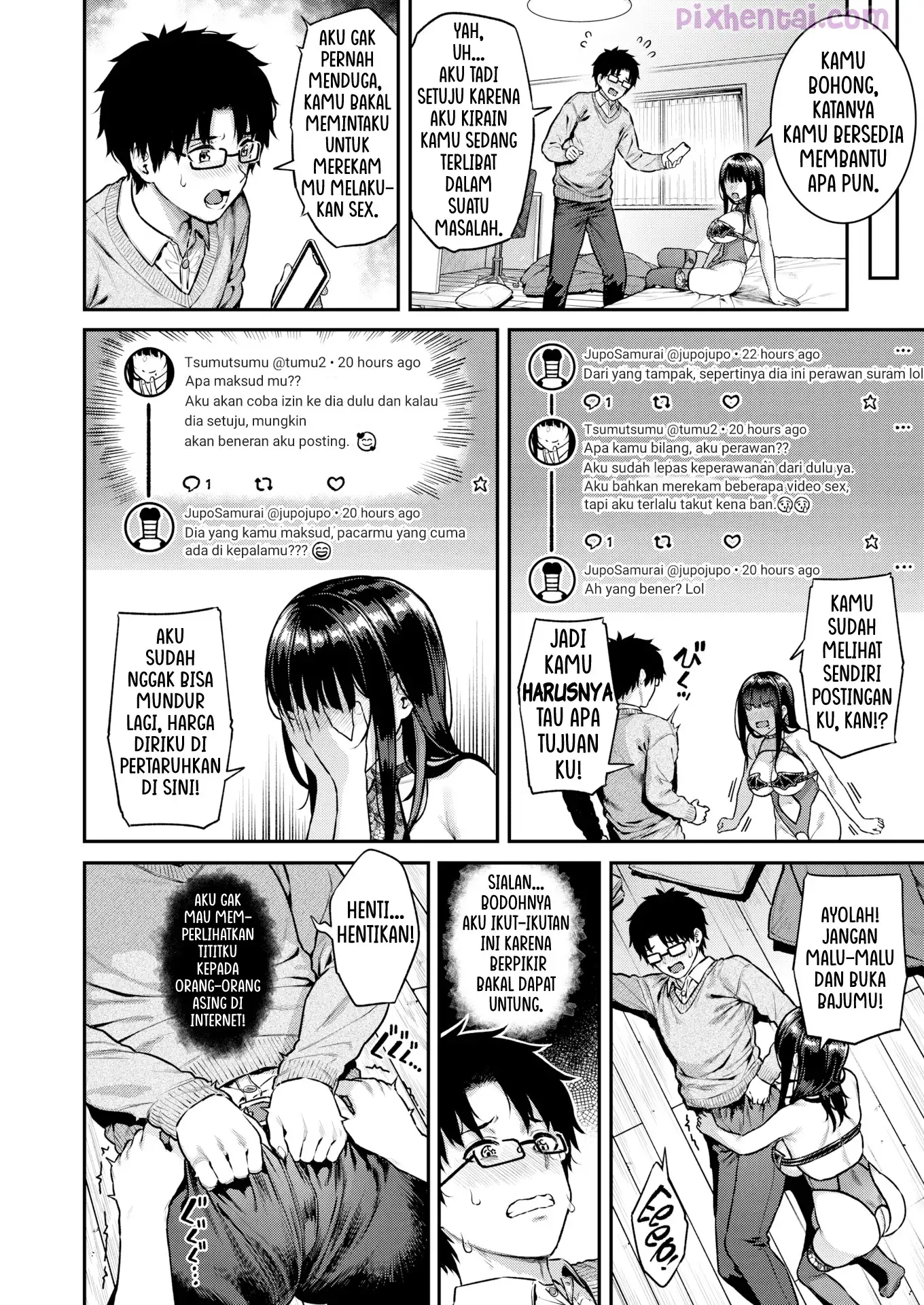 Komik hentai xxx manga sex bokep Uraaka JK wa Mieppari 4